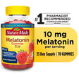 Nature Made Melatonin 10Mg per Serving Melatonin Gummies, 100% Drug Free Sleep Aid, 70 Ct