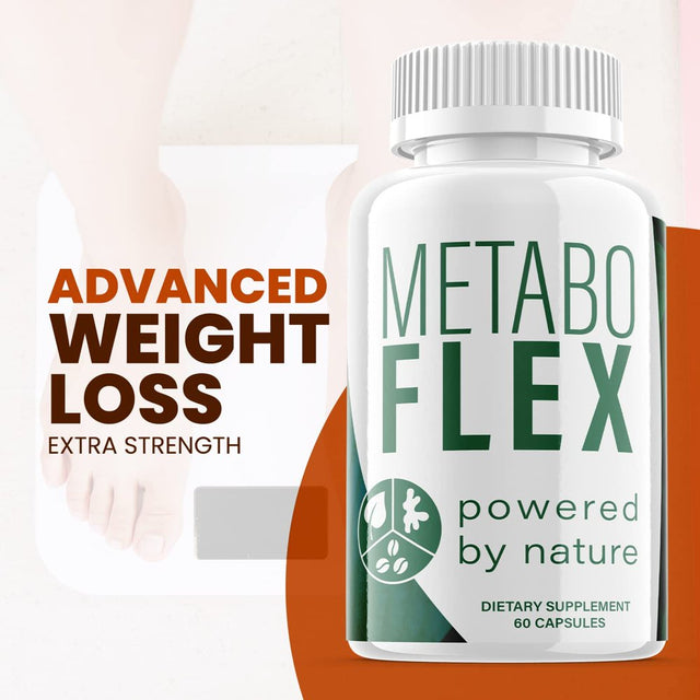 (2 Pack) Metaboflex - Keto Weight Loss Formula - Energy & Focus Boosting Dietary Supplements for Weight Management & Metabolism - Advanced Fat Burn Raspberry Ketones Pills - 120 Capsules