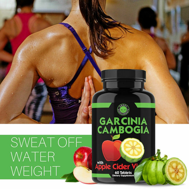 Weight Loss Garcinia Cambogia W/ Apple Cider Vinegar & CLA, ACV Fat Burner Pills