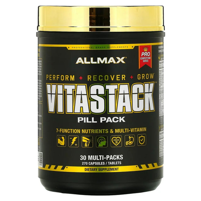 ALLMAX Vitastack, Pill Pack, 30 Multi-Packs