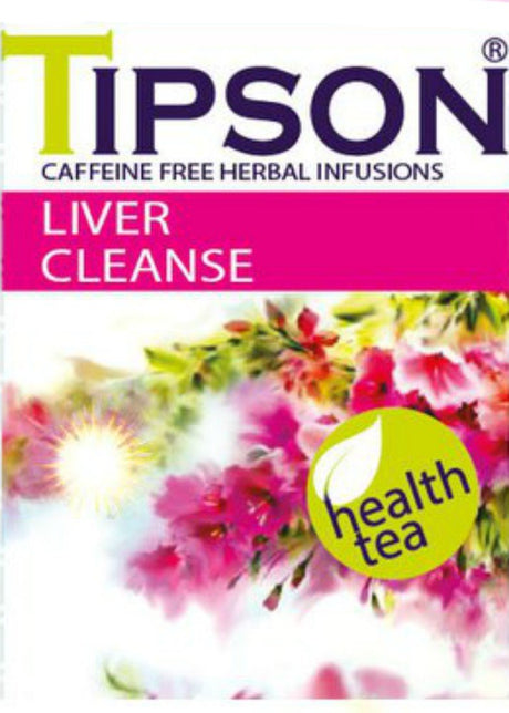 Tipson Liver Cleanse Caffeine Free Herbal Infusion 20 Teabags