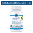 Nordic Naturals Pro Vitamin D3 Gummies, 1000 IU, Wild Berry, Non-Gmo 120 Ct