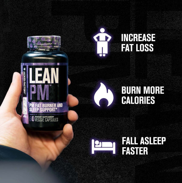 Burn-Xt Thermogenic Fat Burner, Lean PM Nighttime Fat Burner & Sleep Aid, Lean-Xt Caffeine Free Fat Burner