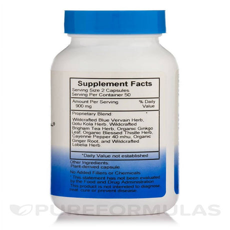 Christopher'S Original Formulas Memory plus Formula - 450 Mg -100 Caps