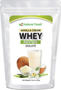 Z Natural Foods Vanilla Cream Whey Protein Isolate, Nutrition-Rich, Flavorful Protein Powder for Heart Health and Immunity, Great in Tea, Coffee, Smoothie, Non-Gmo, Gluten-Free, Kosher, 5 Lbs