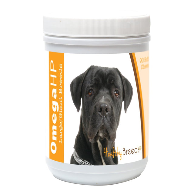 Healthy Breeds Cane Corso Omega HP Fatty Acid Skin and Coat Support Soft Chews