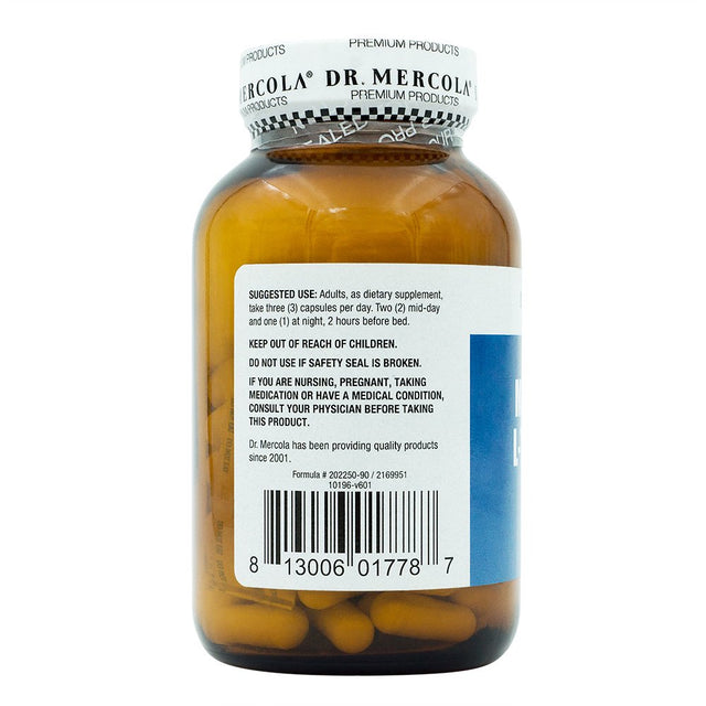 Dr. Mercola, Magnesium L-Threonate, 2,000 Mg per Serving, 30 Servings (90 Capsules)