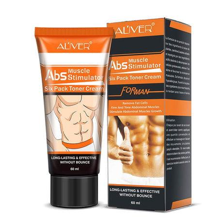 AL'IVER Men Powerful Abdominal Muscle Cream,Slim Cream,Fat Burner, Weight Loss Slimming Enhancer Workout Coconut Body Creams Leg Body Waist Effective anti Cellulite Fat Burning,Tighten Muscles