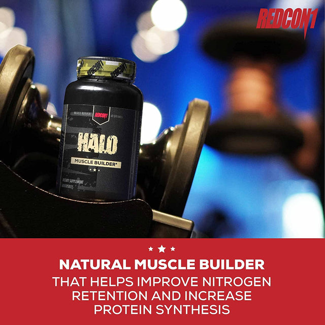 Redcon1 - Halo - 60 Servings, Muscle Builder, Increase Lean Gains and Muscle Mass, Increase Protein Synthesis