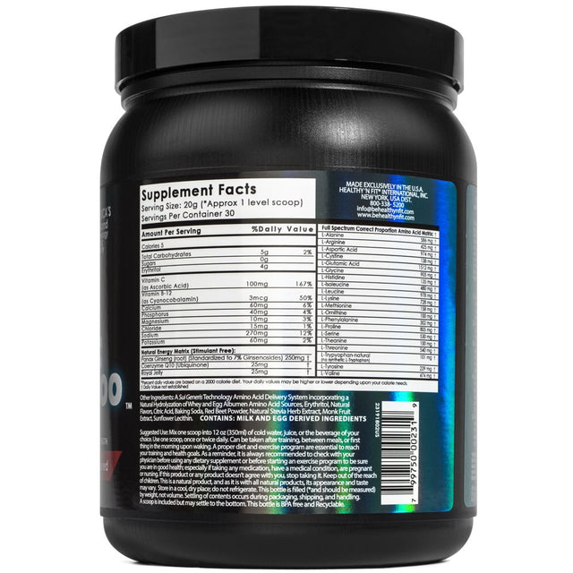 Healthy N Fit Anabolic Amino 10,000 Powder Fruit Fusion 1.32 Lbs