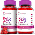 (2 Pack) Total Fit Keto ACV Gummies - Apple Cider Vinegar Supplement for Weight Loss - Energy & Focus Boosting Dietary Supplements for Weight Management & Metabolism - Fat Burn - 120 Gummies