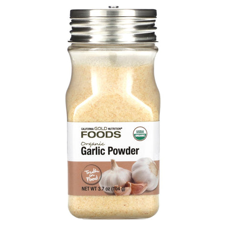 California Gold Nutrition FOODS - Organic Garlic Powder, Non-Irradiated, Non-Eto, 3.7 Oz (104 G)