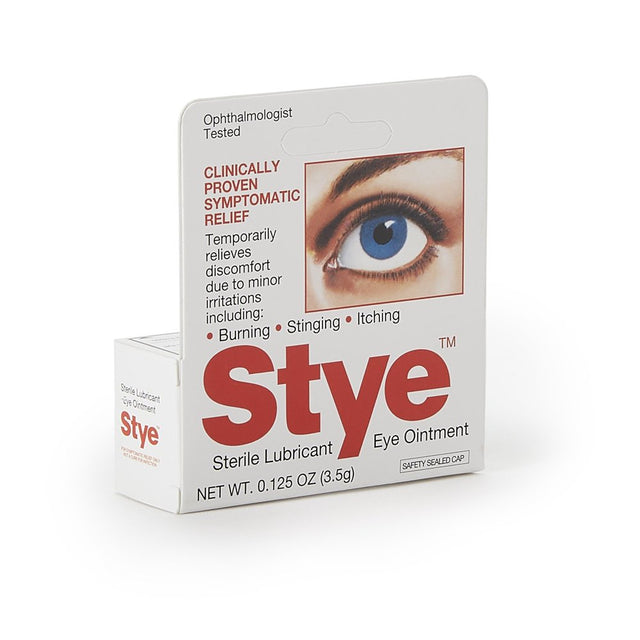 Stye Sterile Lubricant Eye Ointment, Ophthalmologist Tested, 0.125 Oz