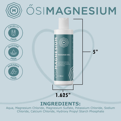 Osi Magnesium Gel - 3.38Oz for Bones, Joints & Muscle Health