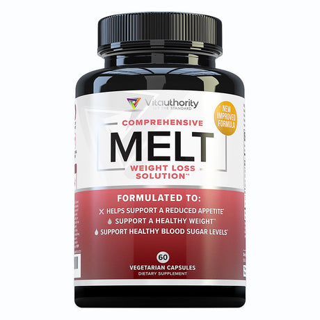 Melt Women'S Fat Burner: Diet Pills to Support Weight Loss, Metabolism and Appetite | Green Tea EGCG, Ashwagandha and L Carnitine, 60 Vegetarian Capsules