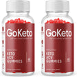 (2 Pack) Go Keto ACV Gummies - Supplement for Weight Loss - Energy & Focus Boosting Dietary Supplements for Weight Management & Metabolism - Fat Burn - 120 Gummies