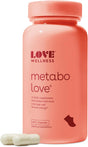 Love Wellness Metabolove Metabolism Booster | Curbs Food Cravings for Weight Management & Helps Boost Energy | Stimulant Free, Vegan & Gluten-Free Daily Supplement Pills | 60 Capsules