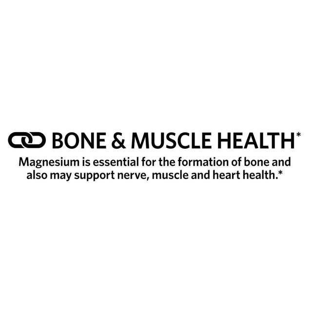 Spring Valley Magnesium Bone & Muscle Health Dietary Supplement Tablets, 400 Mg, 250 Count