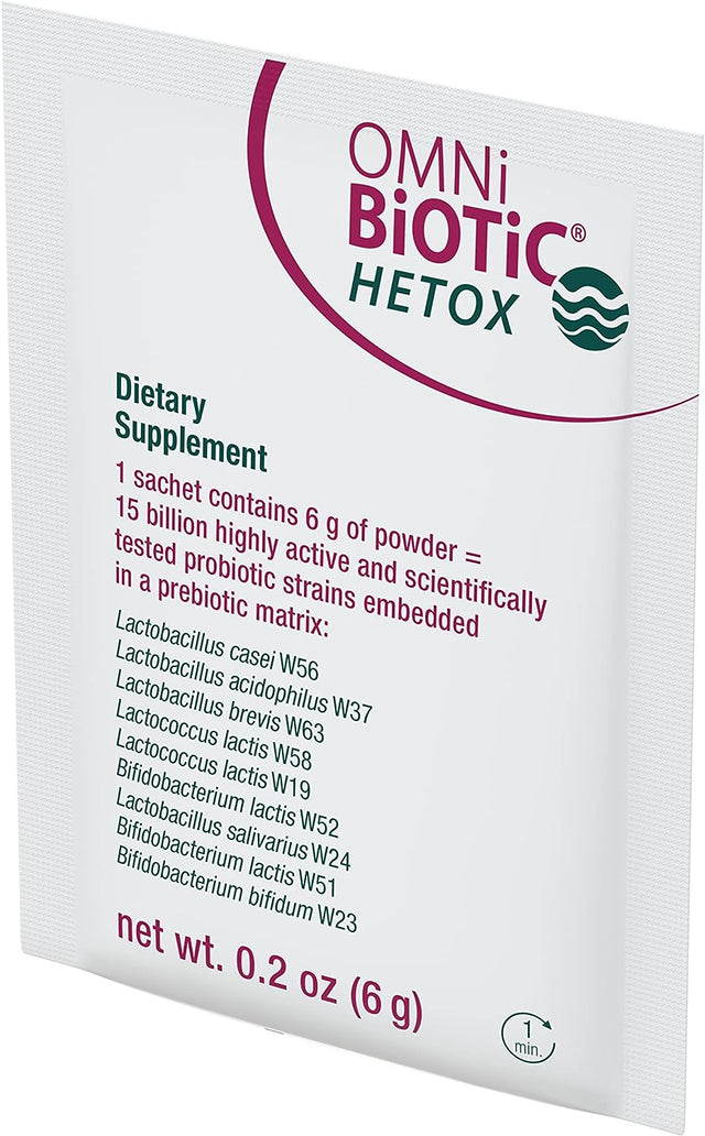 HETOX Probiotic Liver Detox - Bifidobacterium & Lactobacillus Probiotic Supplement - Hypoallergenic Gut-Liver Support - Non-Gmo Detox Cleanse for Men and Women