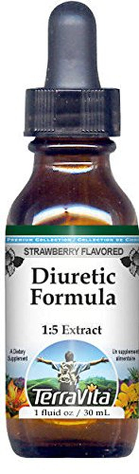 Diuretic Formula Glycerite Liquid Extract (1:5) - Strawberry Flavored (1 Oz, ZIN: 523797)