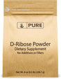 Pure Original Ingredients D-Ribose (8Oz) Nutritional Supplement, Non-Gmo, Gluten-Free, Unflavored