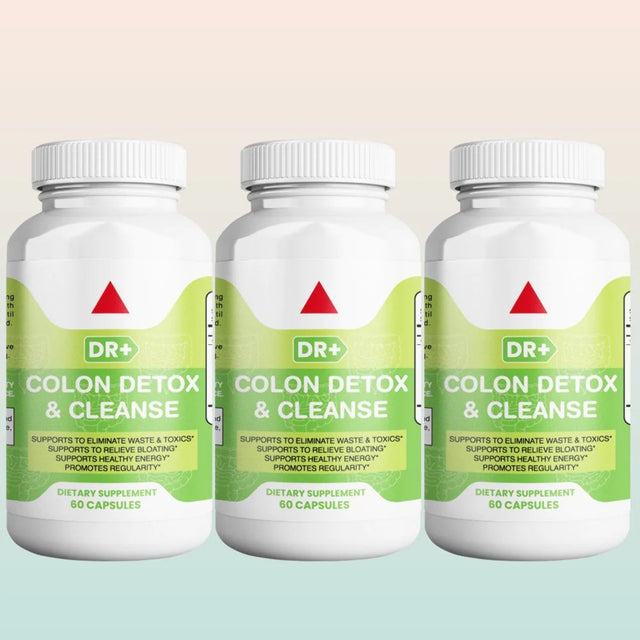 Colon Sweep Capsules - Gentle Colon Cleansing and Digestive Support | 3-Pack