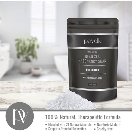 Pavelle Dead Sea Pregnancy Magnesium Flakes Salt Bath Soak - Unscented