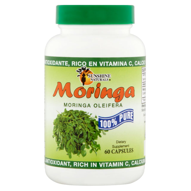 Sunshine Naturals Moringa Oleifera Capsules, 800 Mg, 60 Ct