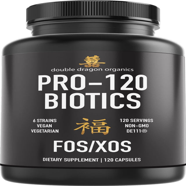 Probiotics for Men & Women with FOS XOS DE111, 120 Capsules