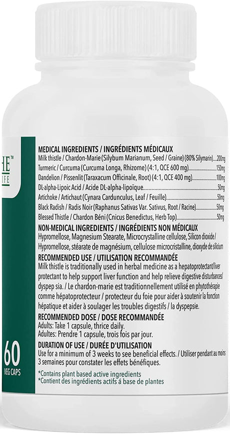 Greeniche Liver Health Support Formula Vegicaps, 110G