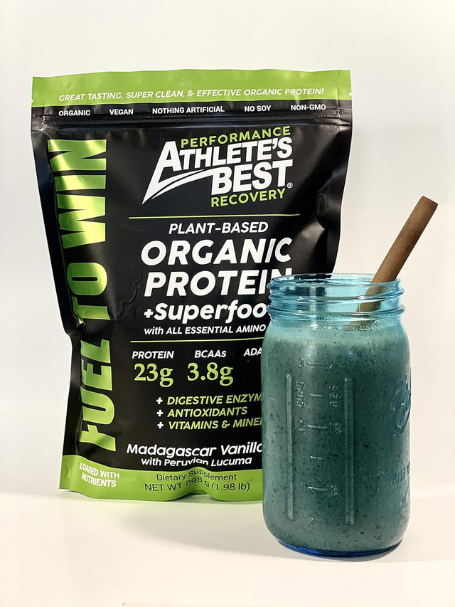 Athlete'S Best® Organic Plant-Based Protein Powder with Adaptogens & Superfoods