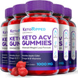 (5 Pack) Keto Ripped Keto ACV Gummies -Apple Cider Vinegar Supplement for Weight Loss - Energy & Focus Boosting Dietary Supplements for Weight Management & Metabolism - Fat Burn - 300 Gummies