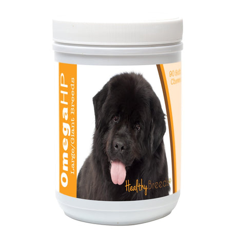 Healthy Breeds Newfoundland Omega HP Fatty Acid Skin and Coat Support Soft Chews