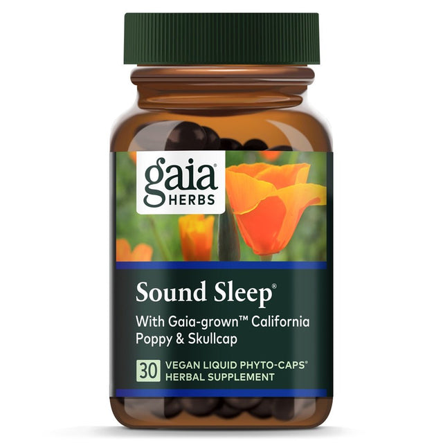 Gaia Herbs Sound Sleep -- 30 Liquid Capsules