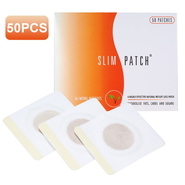 Walmeck 50Pcs Slim Patch Navel Sticker -Obesity Fat Burning for Losing Weight Abdomen Slimming Patch Paste Belly Waist