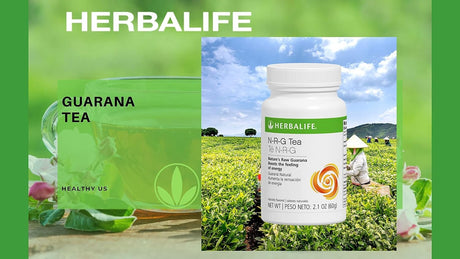 Herbalife N-R-G Nature'S Raw Guarana Tea: Nature'S Raw Guarana (2.1 Oz) Boosts the Feeling of Energy, Naturally Flavored, Instant, 0 Calories