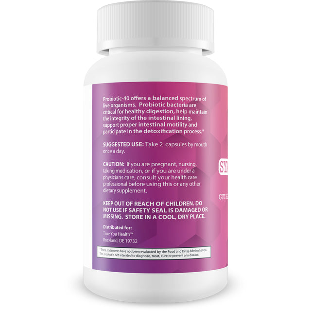 Synbiotic Pro - Our Best Daily Synbiotic Probiotics & Prebiotic - Gut Health - GI Synbiotics Probiotics - Pro Synbiotic Probiotic plus Prebiotic & Immune Support Vitamins - Synbiotics for Women & Men