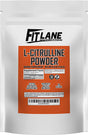 Fit Lane Nutrition L-Citrulline Powder, Bulk Free Form Amino Acid Supplement. Raw and Pure with No Additives 250 Gram Bag.