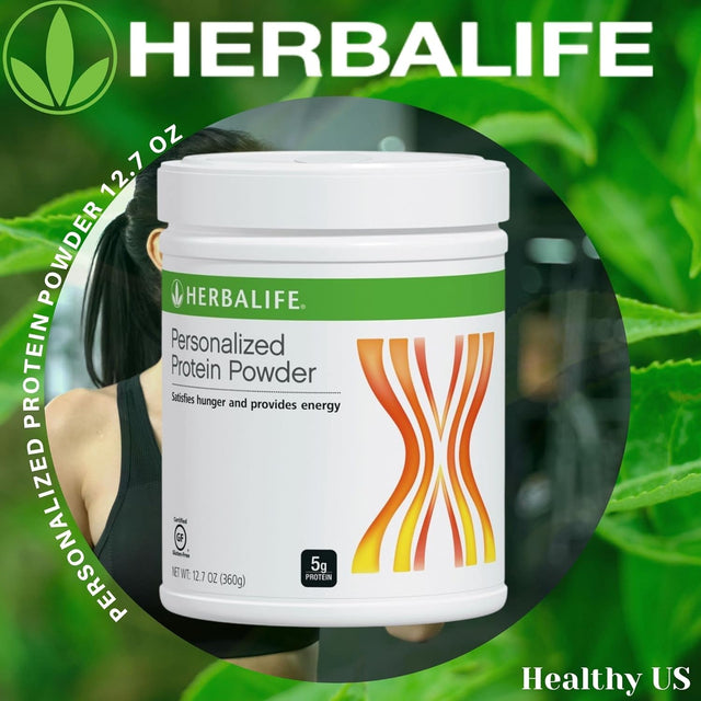 HERBALIFE (DUO) FORMULA 1 Healthy Meal Nutritional Shake Mix (French Vanilla) with PERSONALIZED PROTEIN POWDER