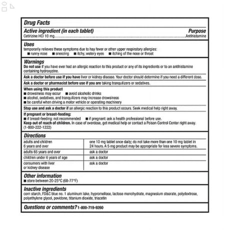 M-M Cetirizine 10Mg Non-Drowsy Allergy Relief Tablets Antihistamine (200 Ct.) plus Fluticasone Nasal Spray 50Mcg, 2 Bottles 144 Sprays Each | Compare to Zyrtec & Flonase Active Ingredients | Indo