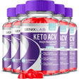 (5 Pack) Genix Lab Keto ACV Gummies - Apple Cider Vinegar Supplement for Weight Loss - Energy & Focus Boosting Dietary Supplements for Weight Management & Metabolism - Fat Burn - 300 Gummies