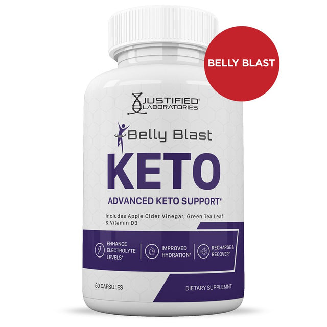 (2 Pack) Belly Blast Keto ACV Pills 1275Mg Alternative to Gummies Dietary Supplement 120 Capsules