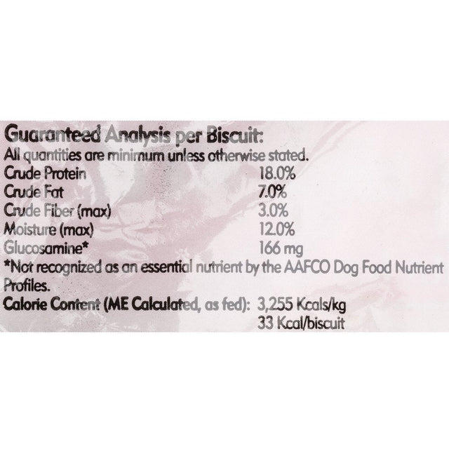 Nutri-Vet Hip & Joint Biscuits for Dogs - Tasty Dog Glucosamine Treat -SMALL Biscuit - 19.5 Oz.