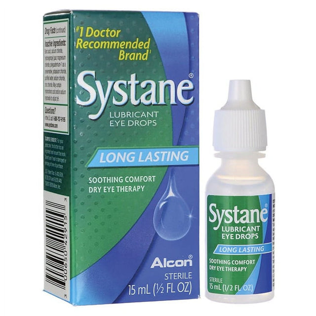 Systane Lubricant Eye Drops, 0.5 Oz