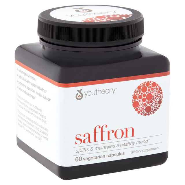 Youtheory Saffron Dietary Supplement, 60 Count