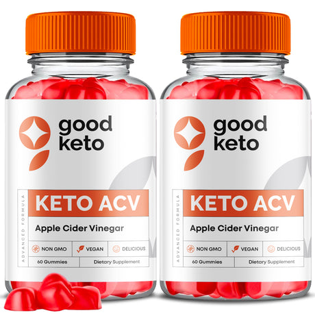 (2 Pack) Good Keto ACV Gummies - Supplement for Weight Loss - Energy & Focus Boosting Dietary Supplements for Weight Management & Metabolism - Fat Burn - 120 Gummies