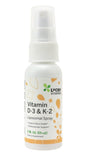 Luckyvitamin - Liposomal Vitamin D3 & K2 Spray - 2 Fl. Oz.