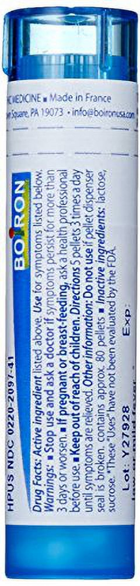 Boiron Ferrum Phosphoricum 30C, Homeopathic Medicine for Fever (Pack of 5)