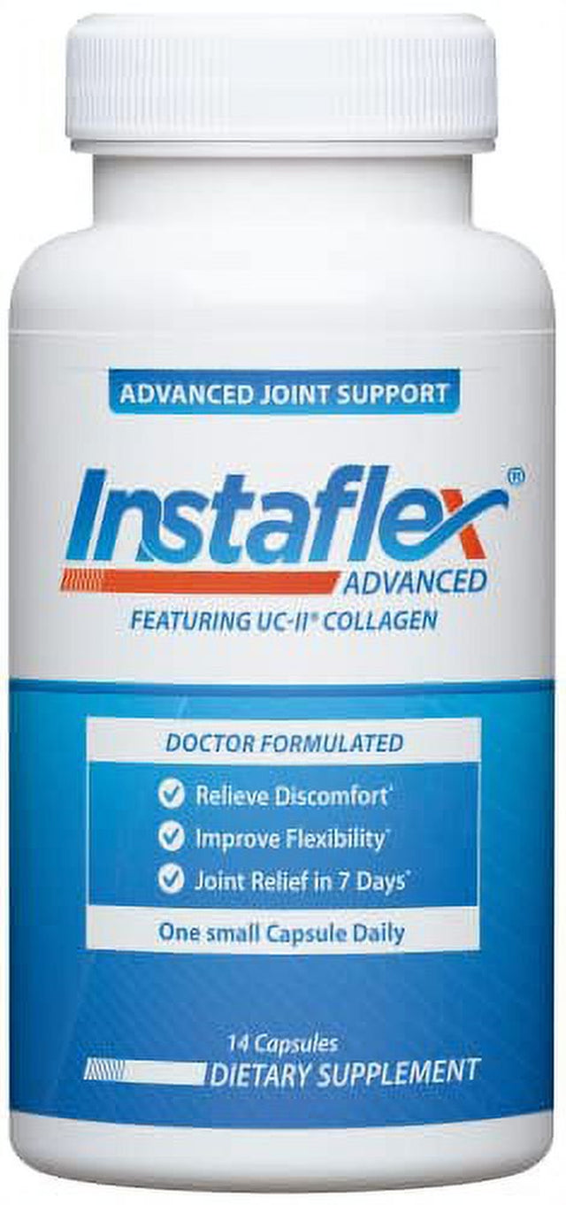 Instaflex Advanced Joint Support - Doctor Formulated Joint Relief Supplement, Featuring UC-II Collagen & 5 Other Joint Discomfort Fighting Ingredients - 14 Count