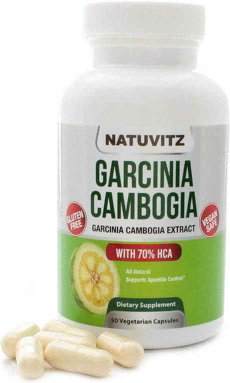 Garcinia Cambogia Extract 70% HCA – Vegan Friendly, Gluten Free, Non-Gmo Supports and Improves Digestion System, Metabolism Booster Pills 1600Mg (90 Count)